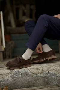 Bojoni Omaha Suede Leather Brown Shoes