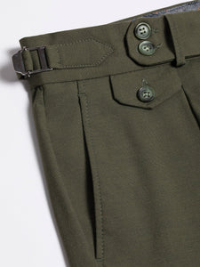 Khaki Double Breasted Suit 2-Piece