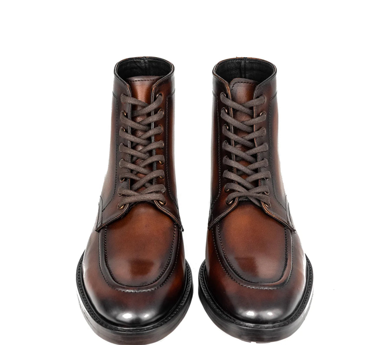 Bojoni Moneta Leather Brown Boots