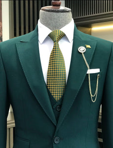 Bojoni Milford Green Slim Fit Suit