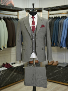 Bojoni Maison Gray Slim Fit Suit