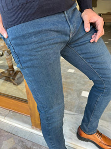 Bojoni Motron Blue Slim Fit Jeans 