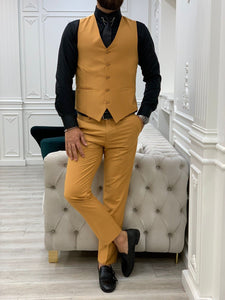 Montreal Mustard Slim Fit Suit-baagr.myshopify.com-1-BOJONI