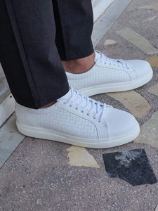 Monteri White Low-Top Sneakers-baagr.myshopify.com-shoes2-brabion