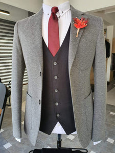 Argeli  Gray Slim Fit Suit-baagr.myshopify.com-suit-BOJONI