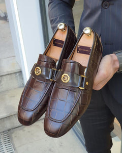 Lance Brown Leather Buckle Loafer-baagr.myshopify.com-shoes2-BOJONI