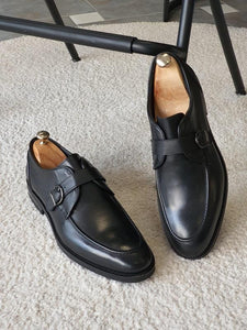 Vicenza Black Buckle Loafers-baagr.myshopify.com-shoes2-brabion