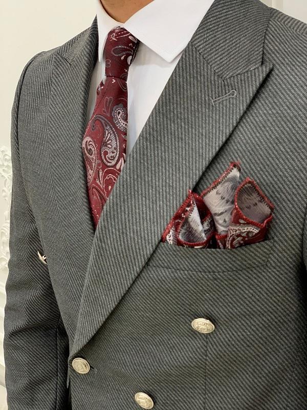 Palermo Gray Slim Fit Double Breasted Suit-baagr.myshopify.com-1-BOJONI
