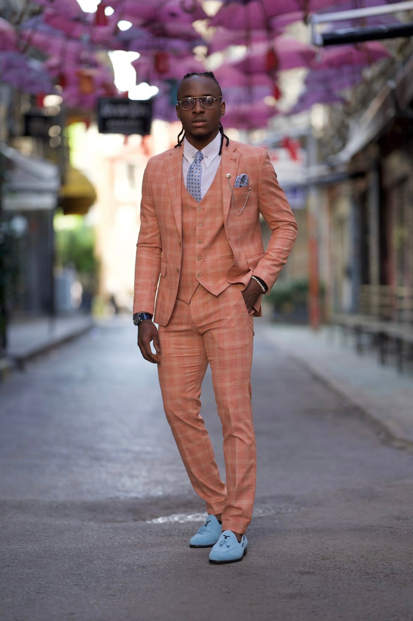 salmon dress shirt with tie Salmon Dress Shirt 14.5 / 32/33