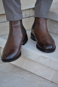 Vicenza Calf Leather Boots Brown-baagr.myshopify.com-shoes2-brabion