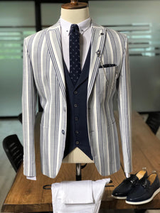 Slim-Fit Striped Jacket Gray-baagr.myshopify.com-suit-BOJONI