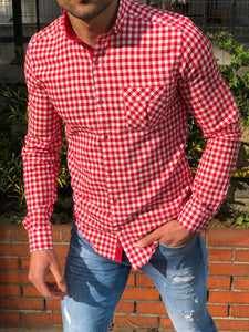 Slim-Fit Patterned Shirt (3 Colors)-baagr.myshopify.com-Shirt-BOJONI