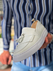 Ambass Calf-Leather Shoes White-baagr.myshopify.com-shoes2-BOJONI