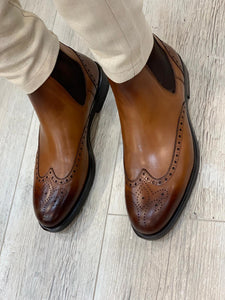 Almiro Brown Chelsea Boots-baagr.myshopify.com-shoes2-BOJONI