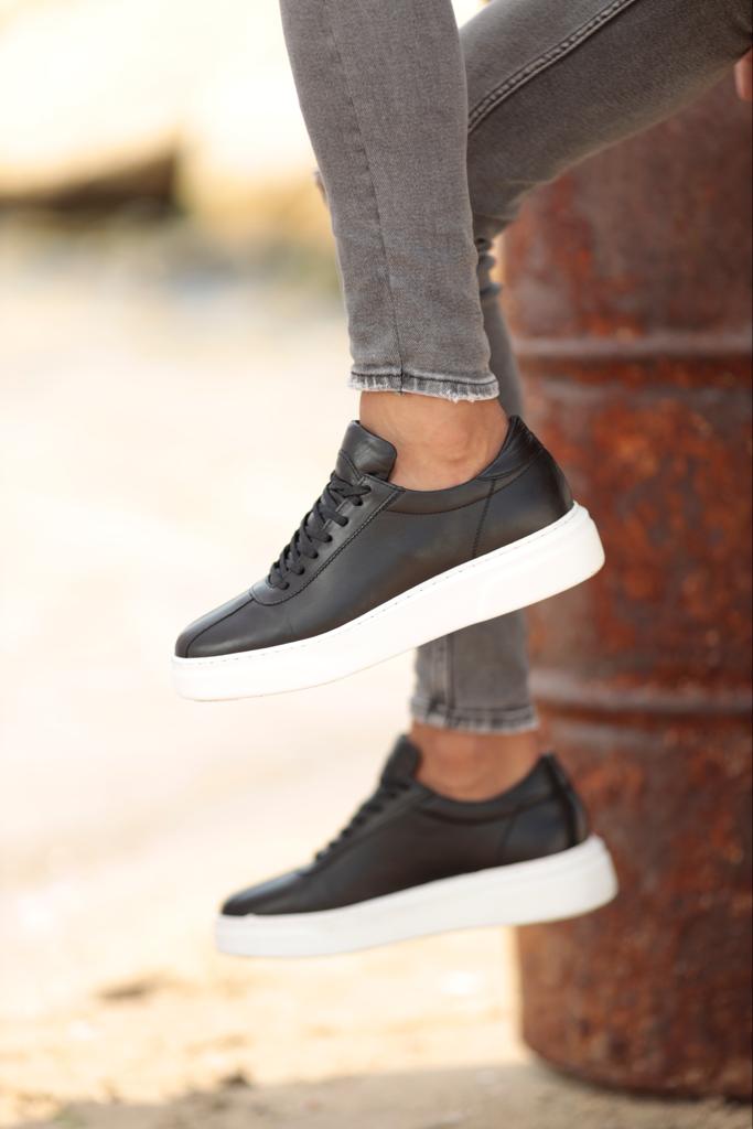 Ace Eva Sole Black Sneakers | VICLAN