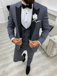 Rocca Gray Slim Fit Tuxedo-baagr.myshopify.com-1-BOJONI