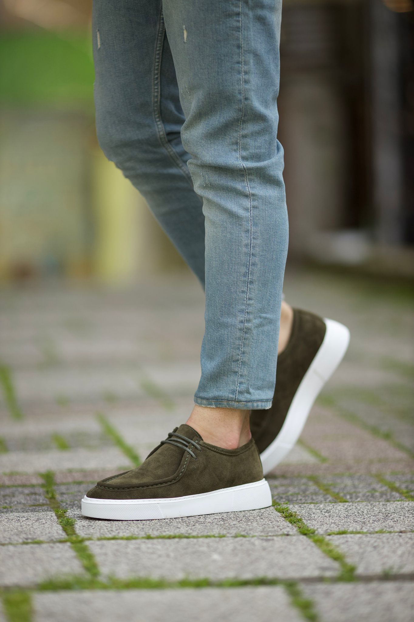 Casual Green Shoes Men Handmade Men Hunter Green Slip On Dress Shoes, Men Suede Leather Formal Casual Green Shoes Men Handmade Men Hunter Green Slip On Dress Shoes, Men Suede Leather Formal