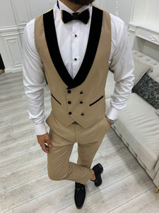 Ventura Dark Cream Slim Fit  Tuxedo-baagr.myshopify.com-1-BOJONI