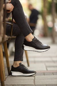 Bojoni Romeo Eva Sole  Black Sneakers