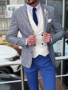 Slim-Fit Suit Vest Gray-baagr.myshopify.com-suit-BOJONI