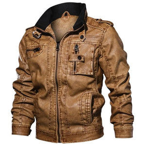 Bomber Faux Leather Jacket (3 Colors)-baagr.myshopify.com-Jacket-BOJONI