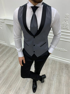 Napolia Royal Gray Slim Fit Tuxedo-baagr.myshopify.com-1-BOJONI