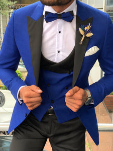 Mark Slim-Fit Tuxedo Vest Sax-baagr.myshopify.com-suit-BOJONI