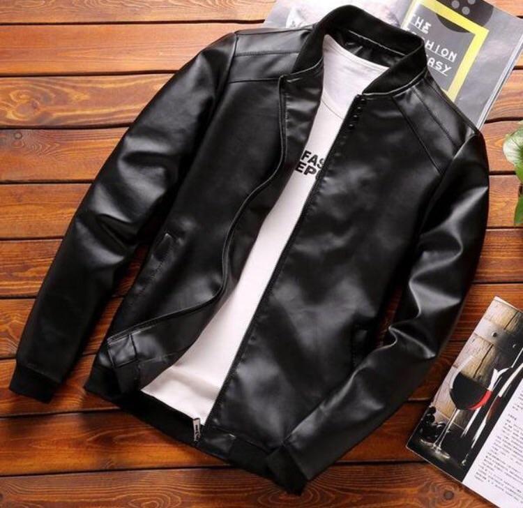 Faux Leather Casual Jacket (2 Colors)-baagr.myshopify.com-Jacket-BOJONI