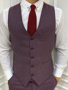 Casatani Claret Red Slim Fit  Suit-baagr.myshopify.com-1-BOJONI