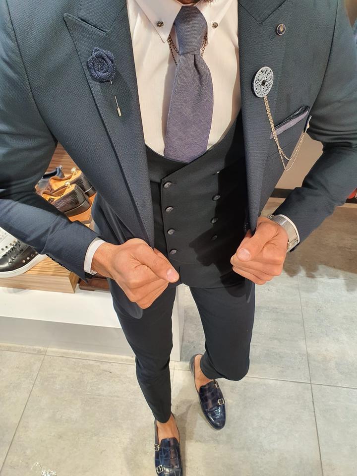 Olympia Dark Blue Slim Fit Suit-baagr.myshopify.com-suit-BOJONI