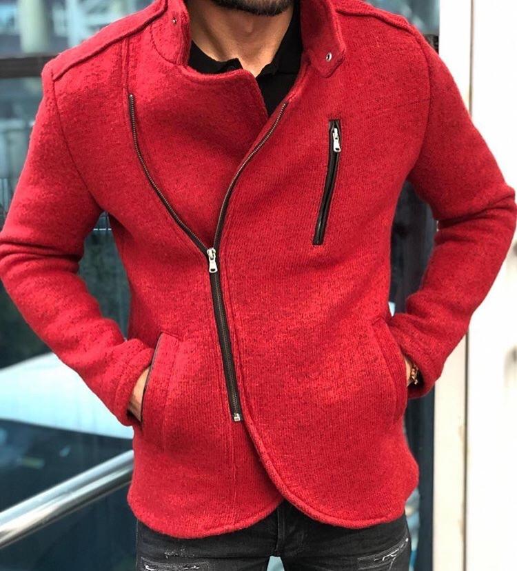 Bernard Wool Red Jacket-baagr.myshopify.com-Jacket-BOJONI