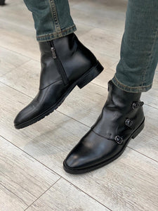 Baliko Leather Chelsea Boots Black-baagr.myshopify.com-shoes2-BOJONI