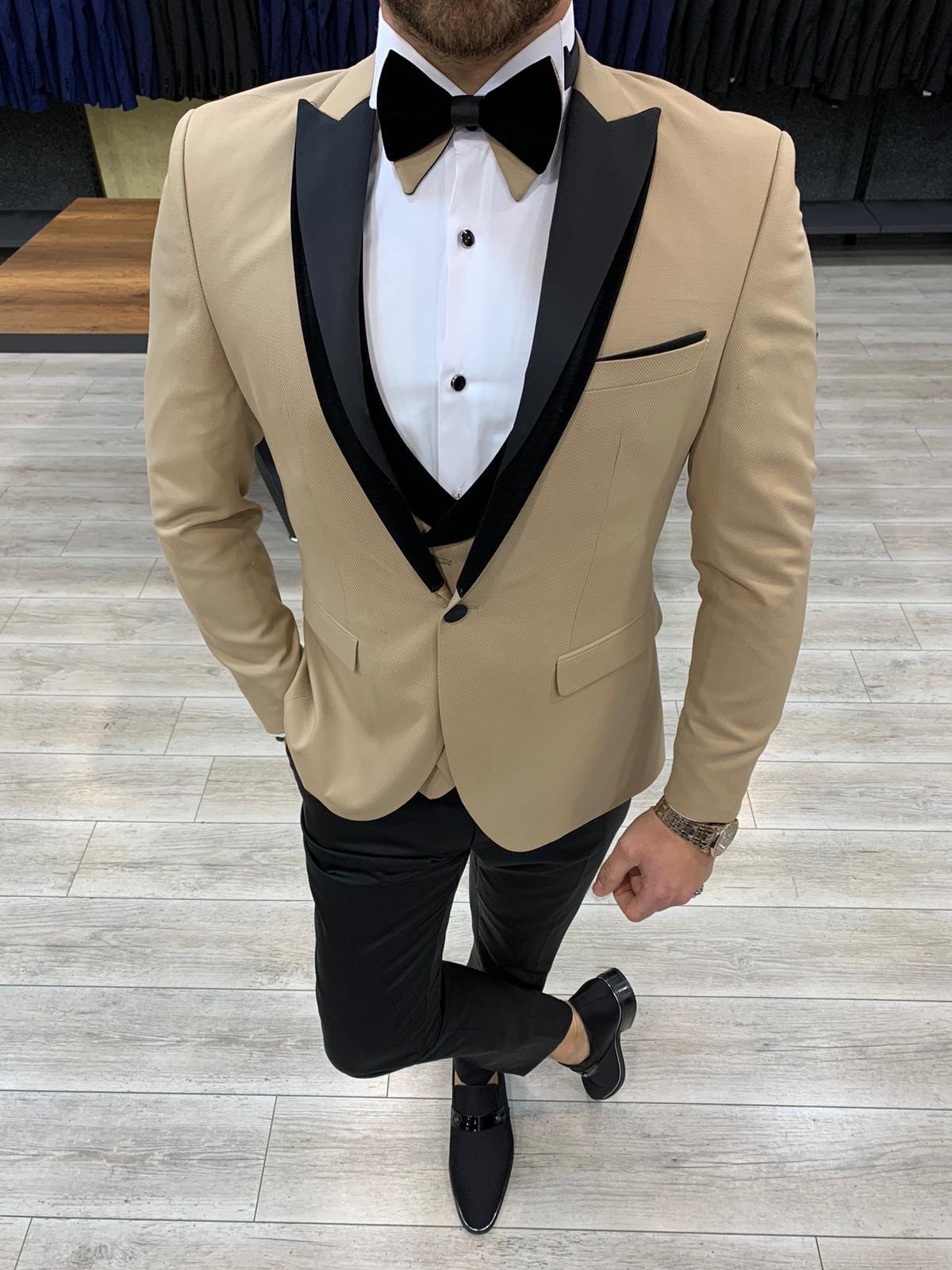 Forenza Royal Slim Fit Gold Tuxedo-baagr.myshopify.com-1-BOJONI