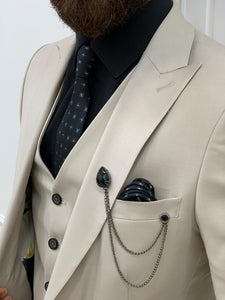 Boston Beige Slim Fit Suit-baagr.myshopify.com-1-BOJONI