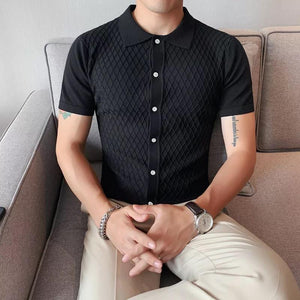 British New-Age Slim Fit Polo Shirt (3 Colors)-baagr.myshopify.com-Shirt-BOJONI