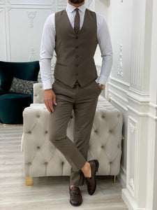 Forenzax Light Coffee Slim Fit Suit-baagr.myshopify.com-1-BOJONI