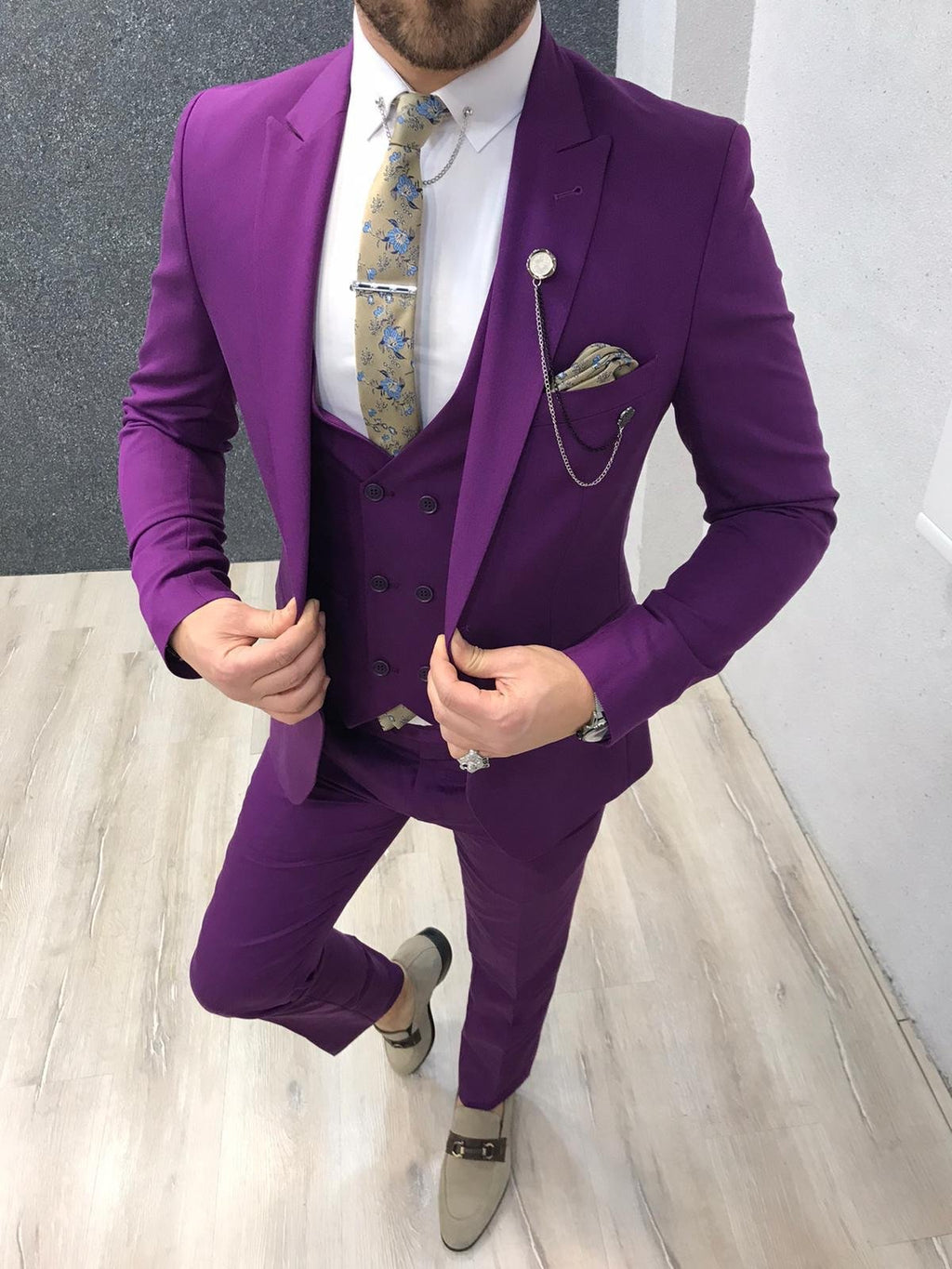 Olympia Purple Slim Fit  Suit-baagr.myshopify.com-1-BOJONI