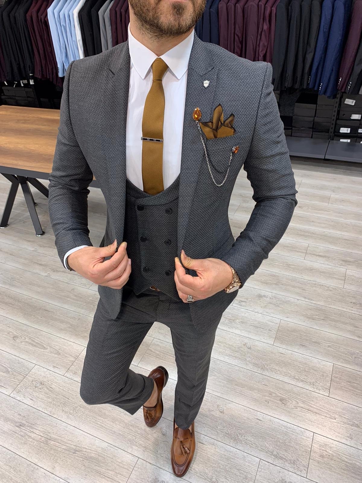 Montini Gray  Slim Fit  Suit-baagr.myshopify.com-1-BOJONI