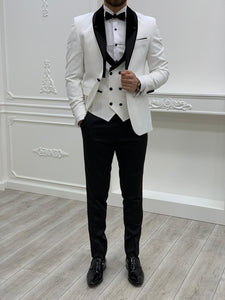 Napolia Royal White Slim Fit Tuxedo-baagr.myshopify.com-1-BOJONI