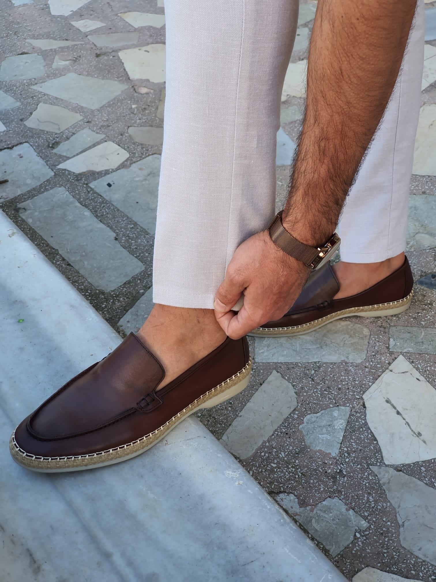 Salerno Brown Slip-On Loafers-baagr.myshopify.com-shoes2-brabion