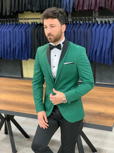 Forenza Royal Slim Fit Green Tuxedo-baagr.myshopify.com-1-BOJONI