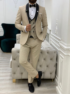 Rocca Cream Slim Fit Tuxedo-baagr.myshopify.com-1-BOJONI