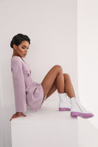 Clan Boots with Contrasting Sole 