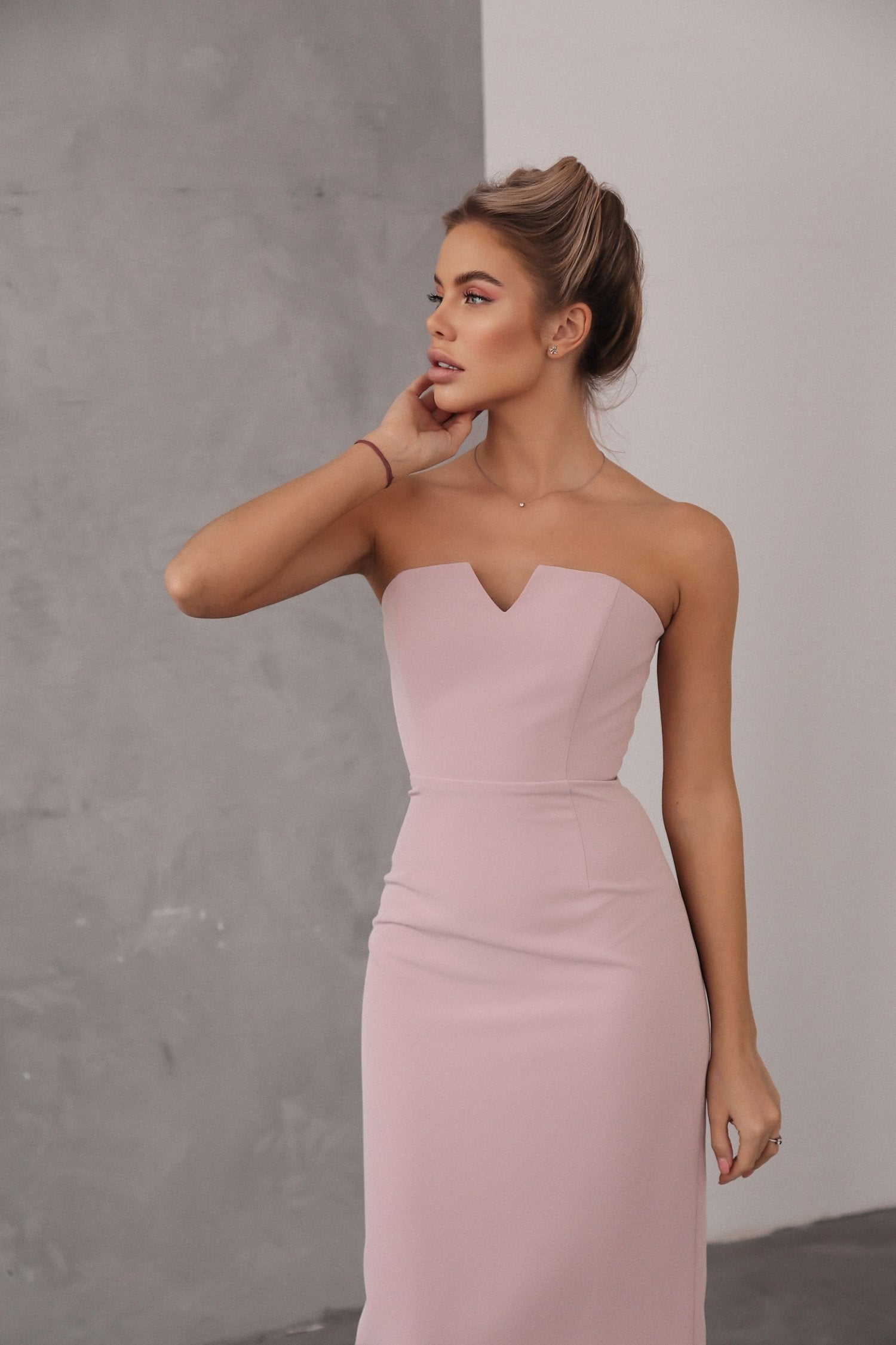Bodycon Dress with Corset Top 