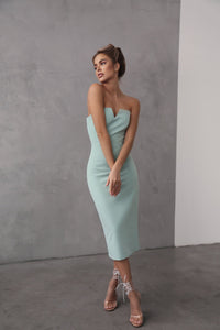 Bodycon Dress with Corset Top 
